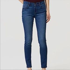 LOFT Modern Skinny Mid-Rise Jeans in Medium Wash